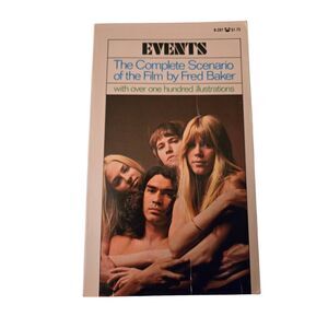 Events the complete scenario of the film by Fred Baker - grove press books